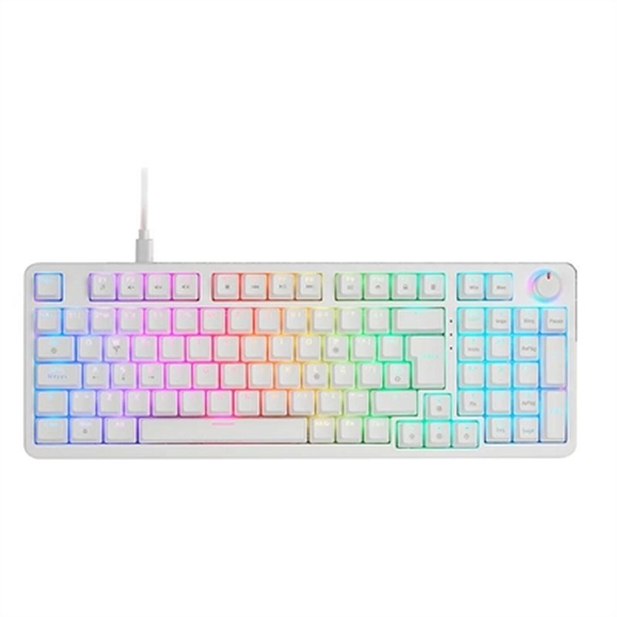 Gaming Keyboard Mars Gaming MKPROWYES White Spanish Qwerty