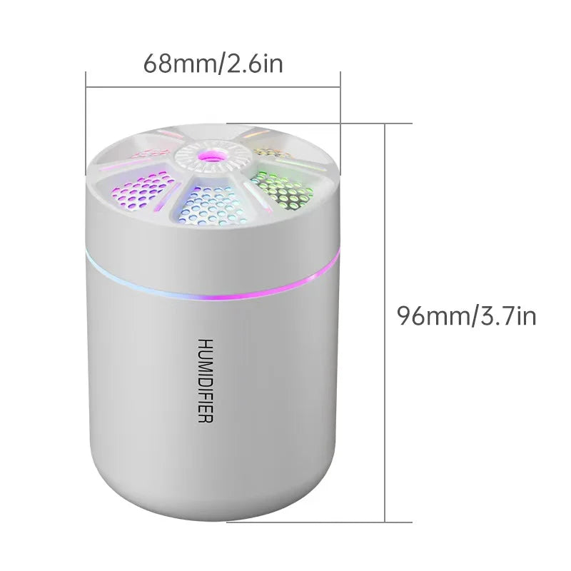 Mini USB Air Purifier Car Home Bedroom Portable Purification Device for Vehicle Interior Air Quality Improvement