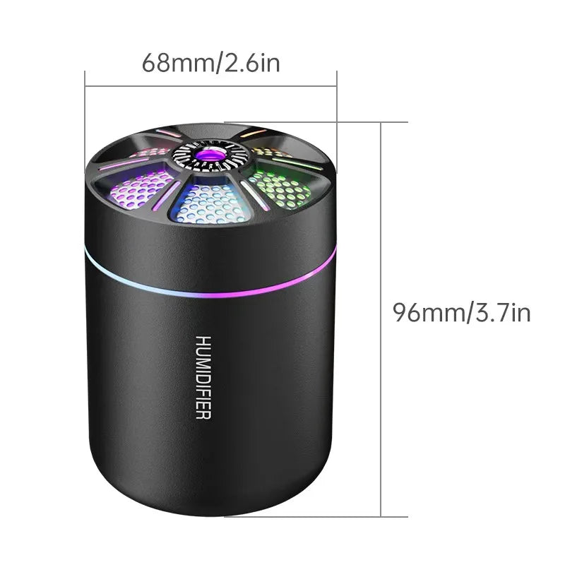 Mini USB Air Purifier Car Home Bedroom Portable Purification Device for Vehicle Interior Air Quality Improvement
